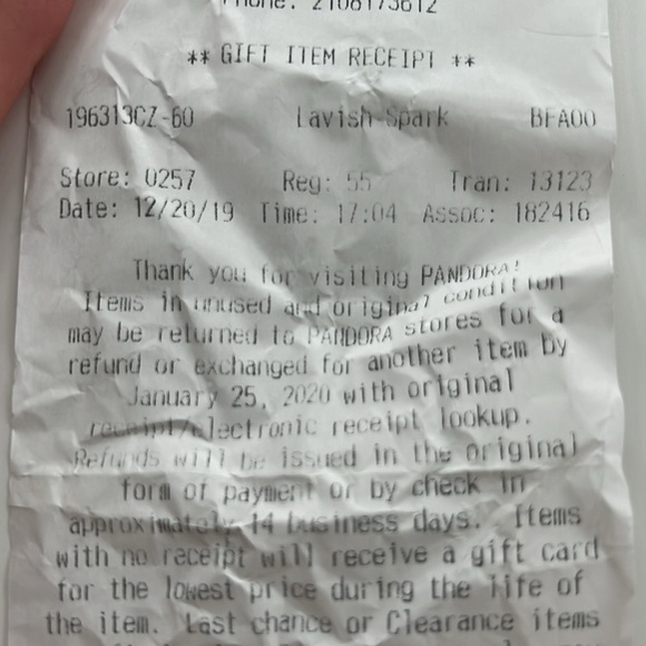 Pandora Sterling Silver 925 Lavish Sparkle Ring - Picture 5 of 8